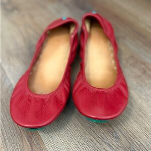 TIEKS Red Ballet Flats